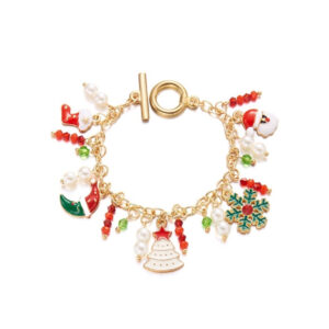Christmas Charm Toggle Bracelet